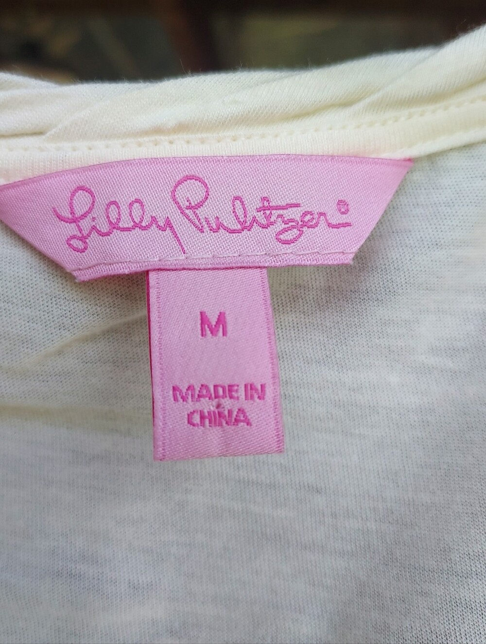 Lilly Pulitzer Cream Tee